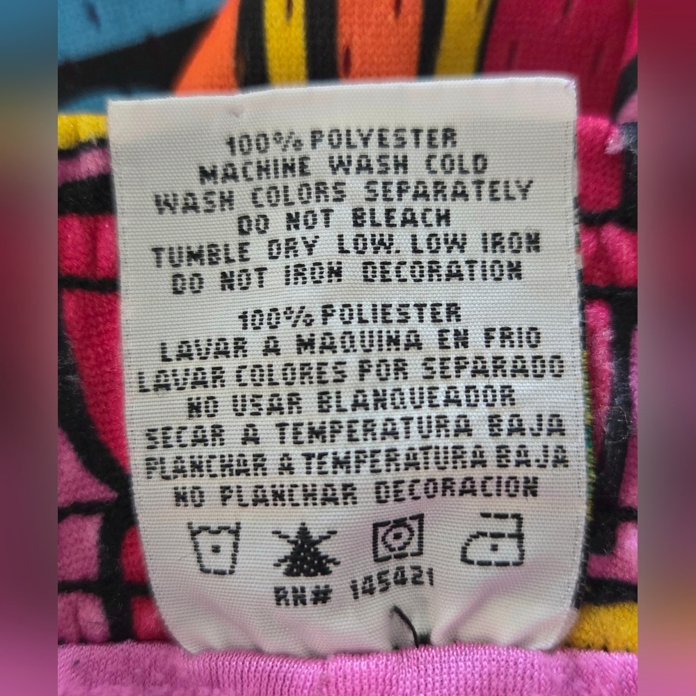 Y2k Cross Colours Block Letter Drawstring Shorts. - image 4